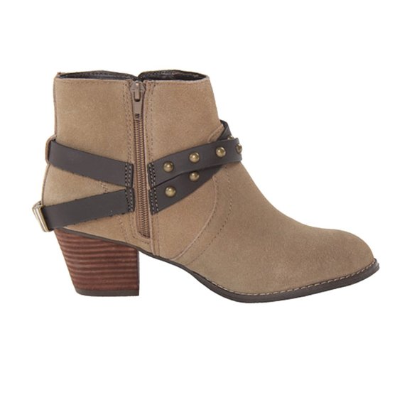 NEW DV by Dolce Vita Women's Jacy Ankle Boots Suede Zipper - Picture 4 of 12